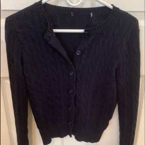 Brandy Melville Navy Knit Cardigan